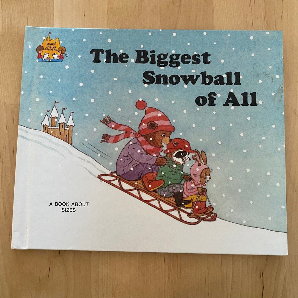 Vintage 2001 The Biggest Snowball Of All Hardcover Book